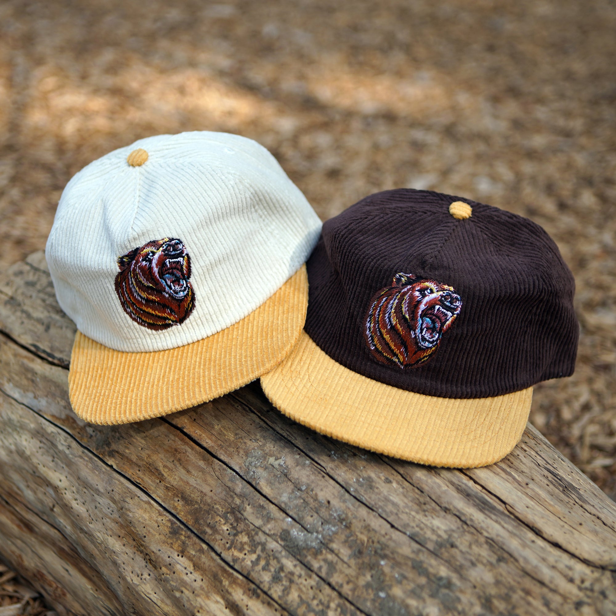 Bear Corduroy Hat
