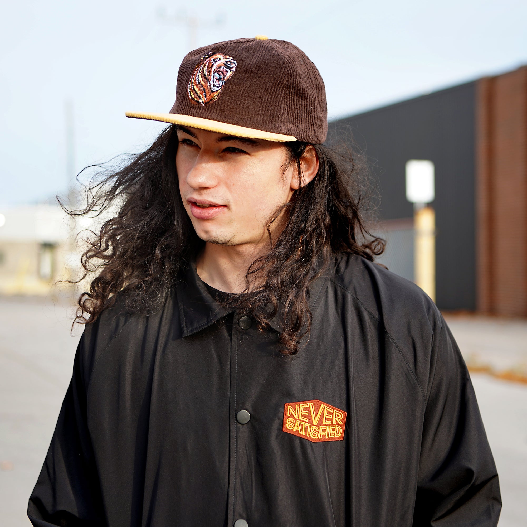 Bear Corduroy Hat