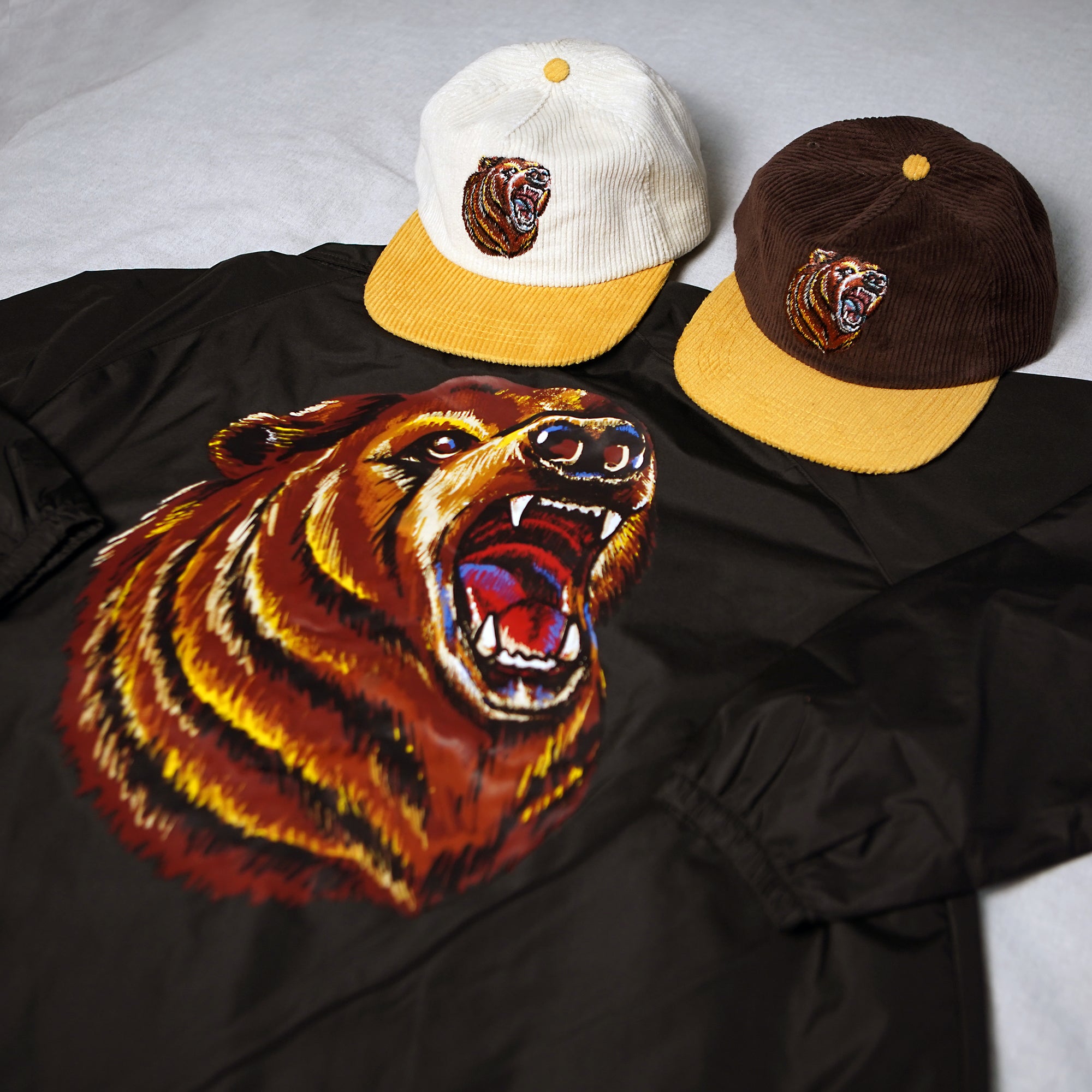 Bear Corduroy Hat