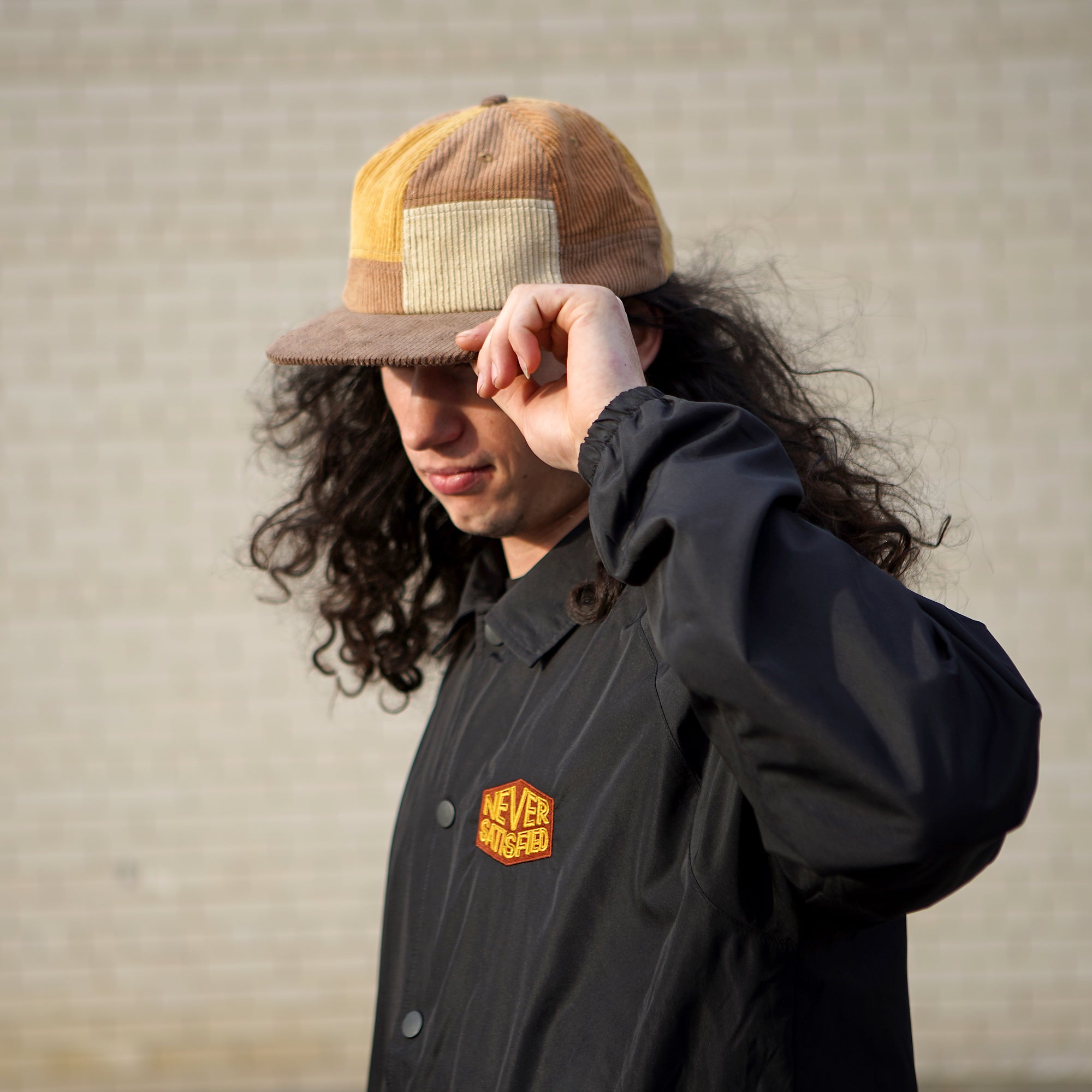 Patchwork Corduroy Hat