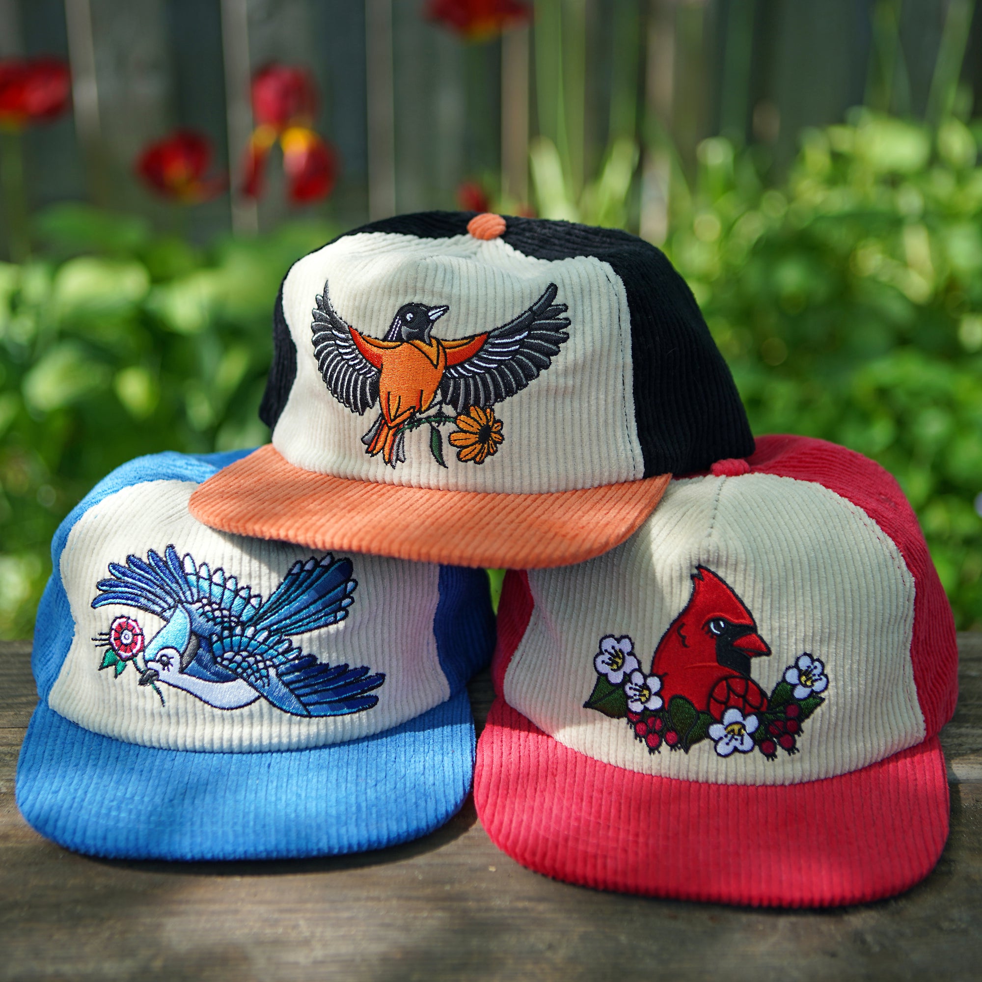 Cardinal Two-Tone Corduroy Hat