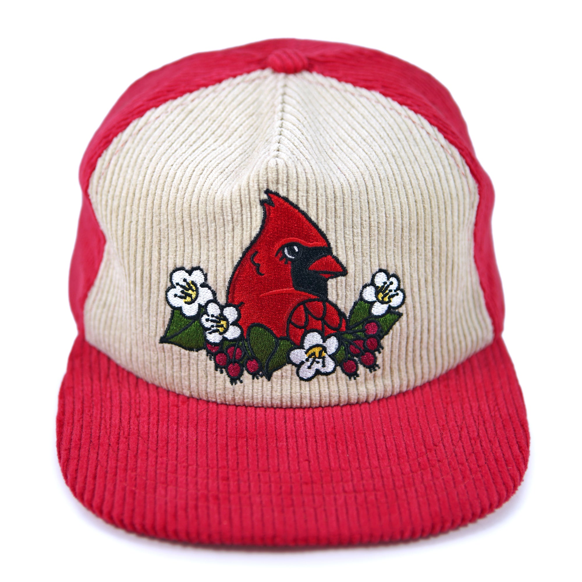 Cardinal Two-Tone Corduroy Hat