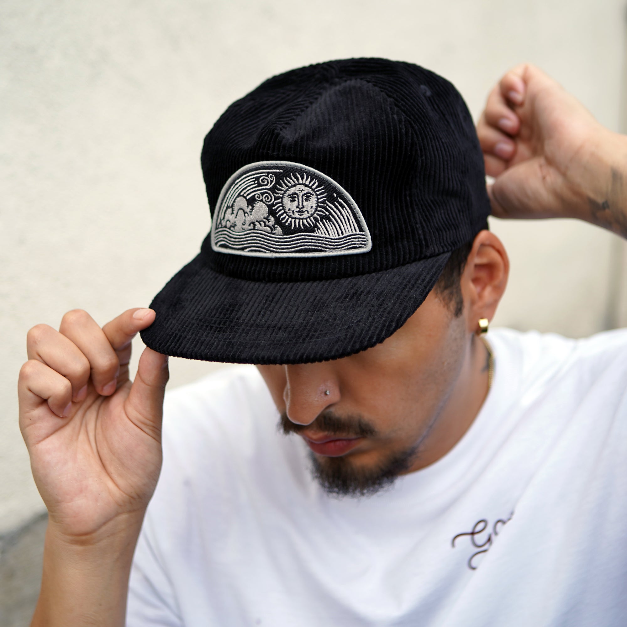 Celestial Sun Corduroy Hat