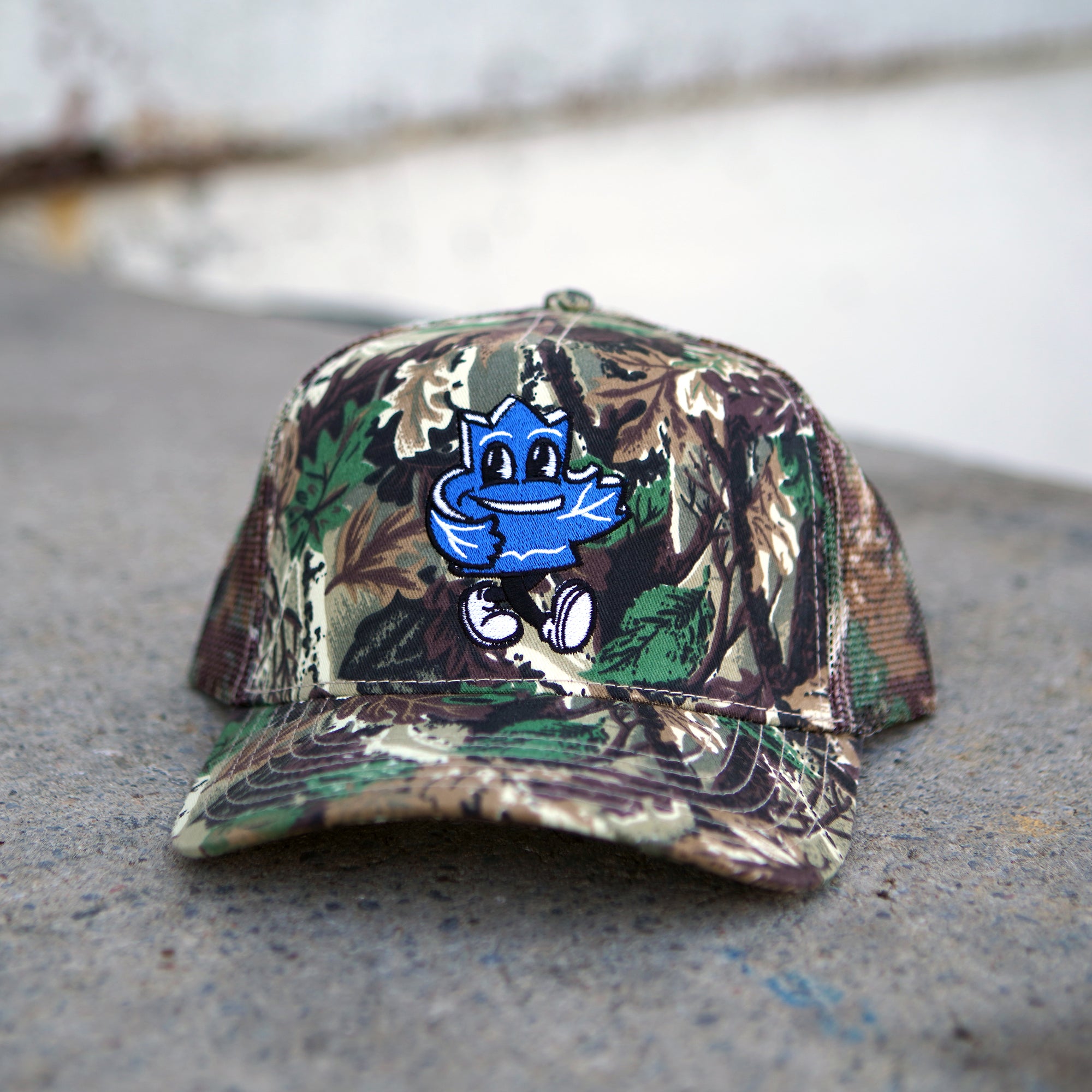 Maple Leaf Camo Trucker Hat
