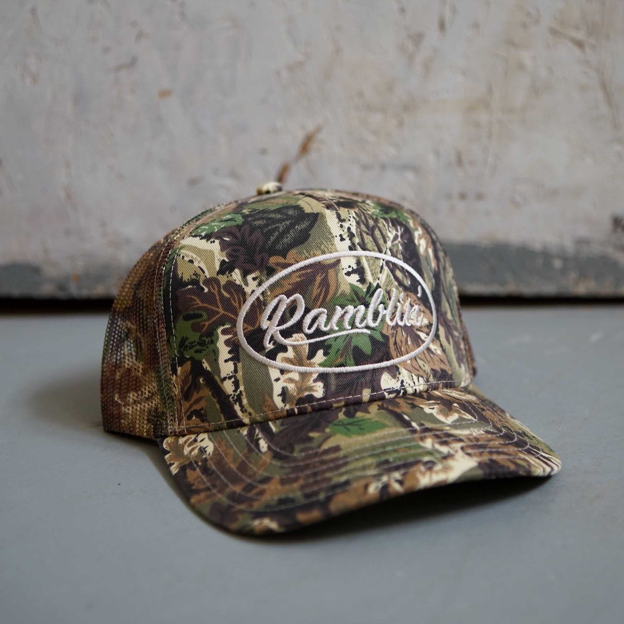 Ramblin' Camo Trucker Hat