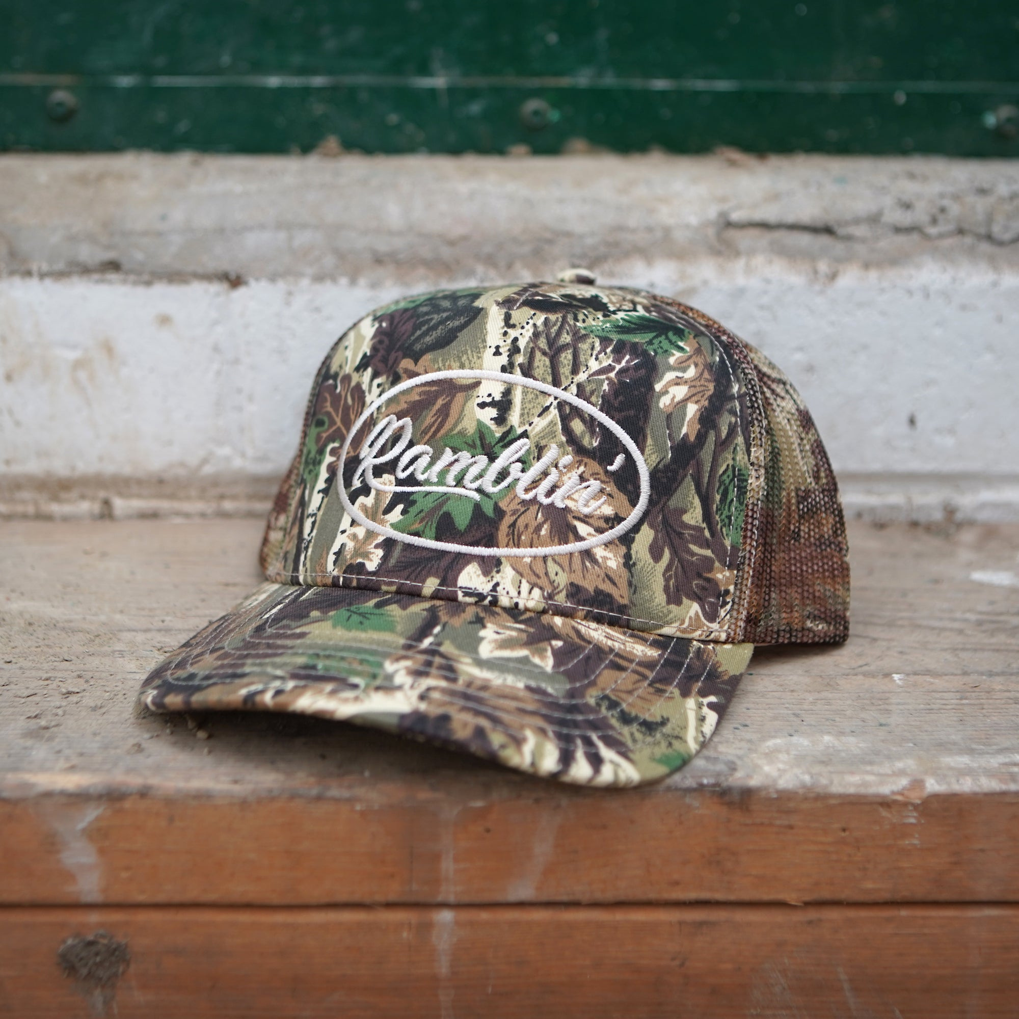 Ramblin' Camo Trucker Hat
