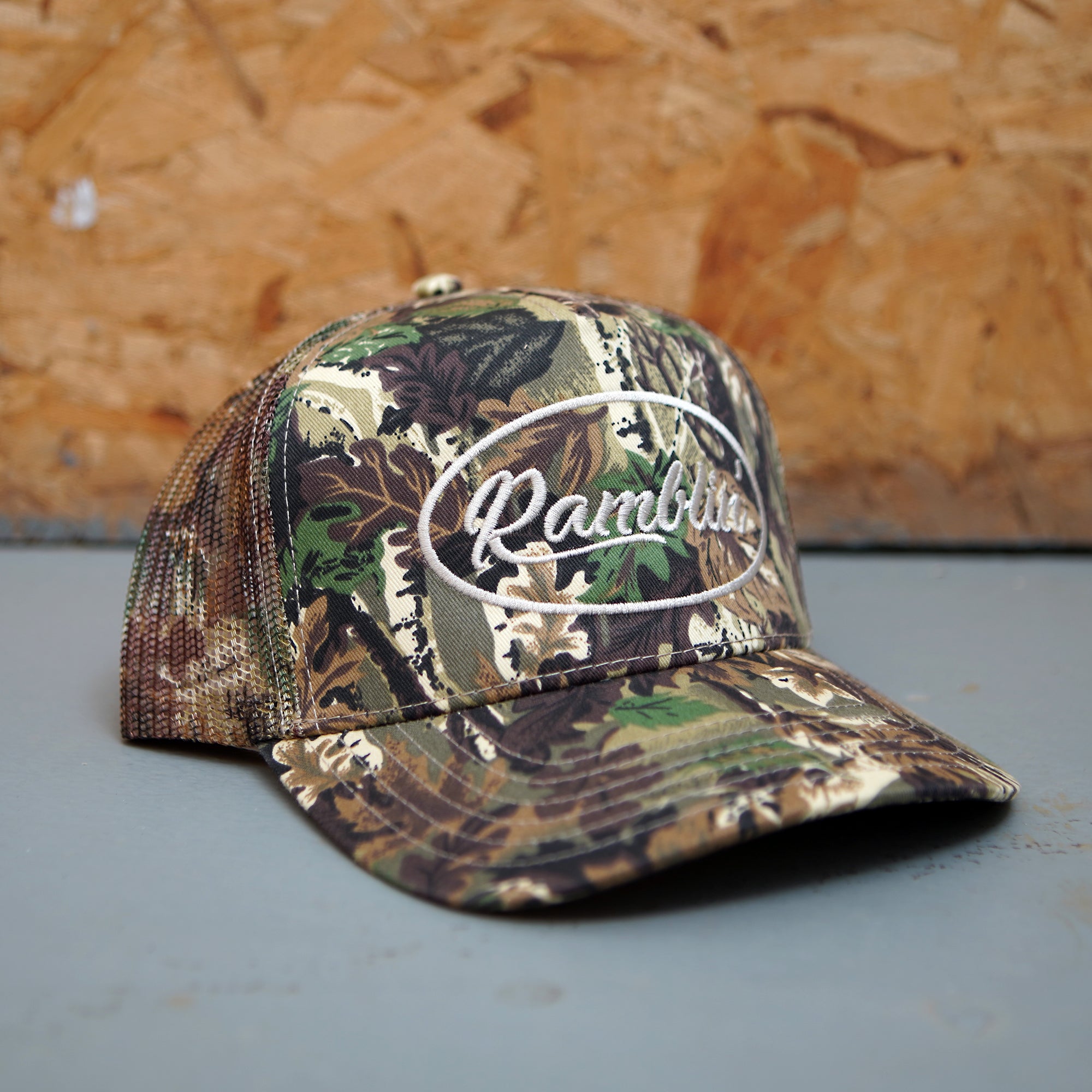 Ramblin' Camo Trucker Hat