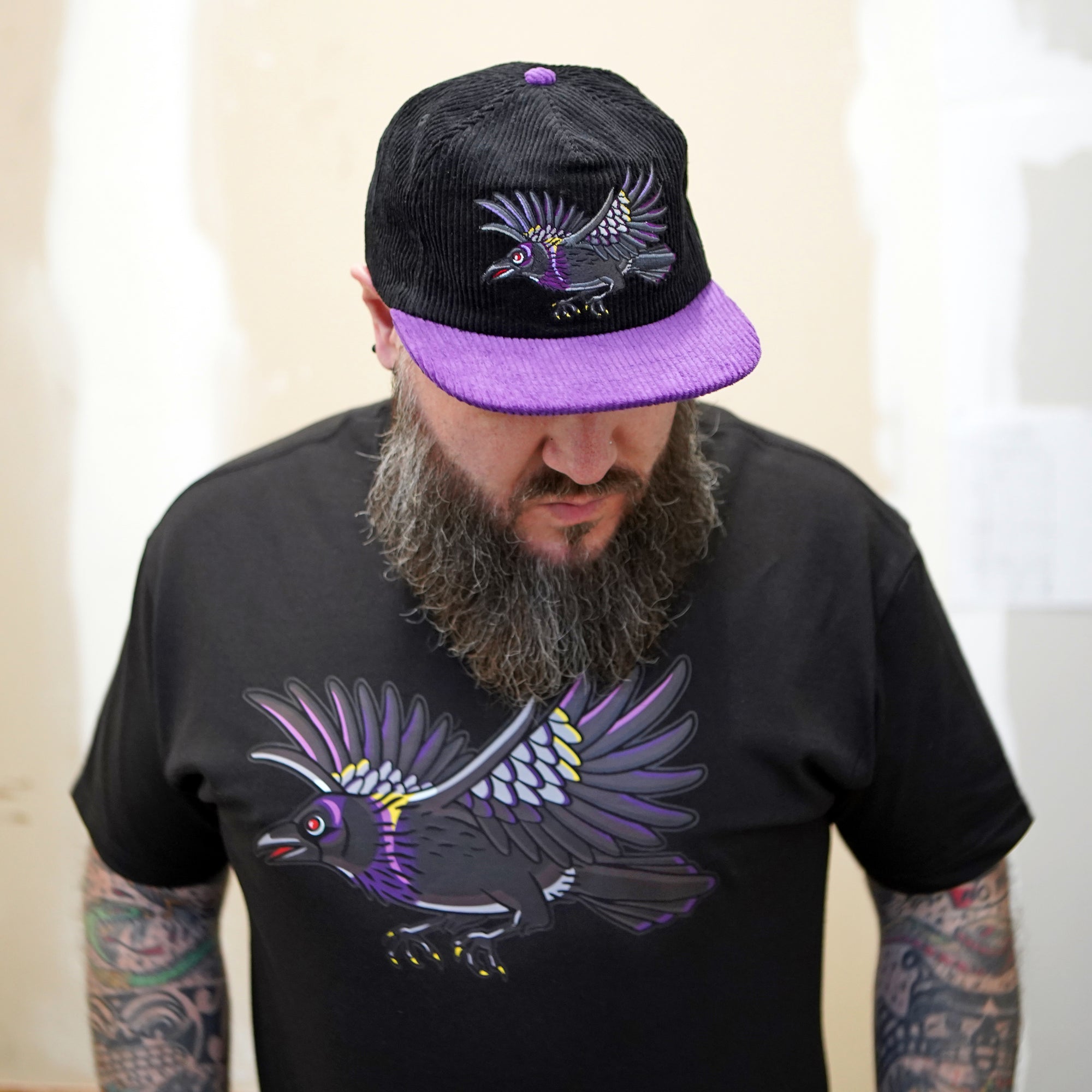 Raven Corduroy Hat