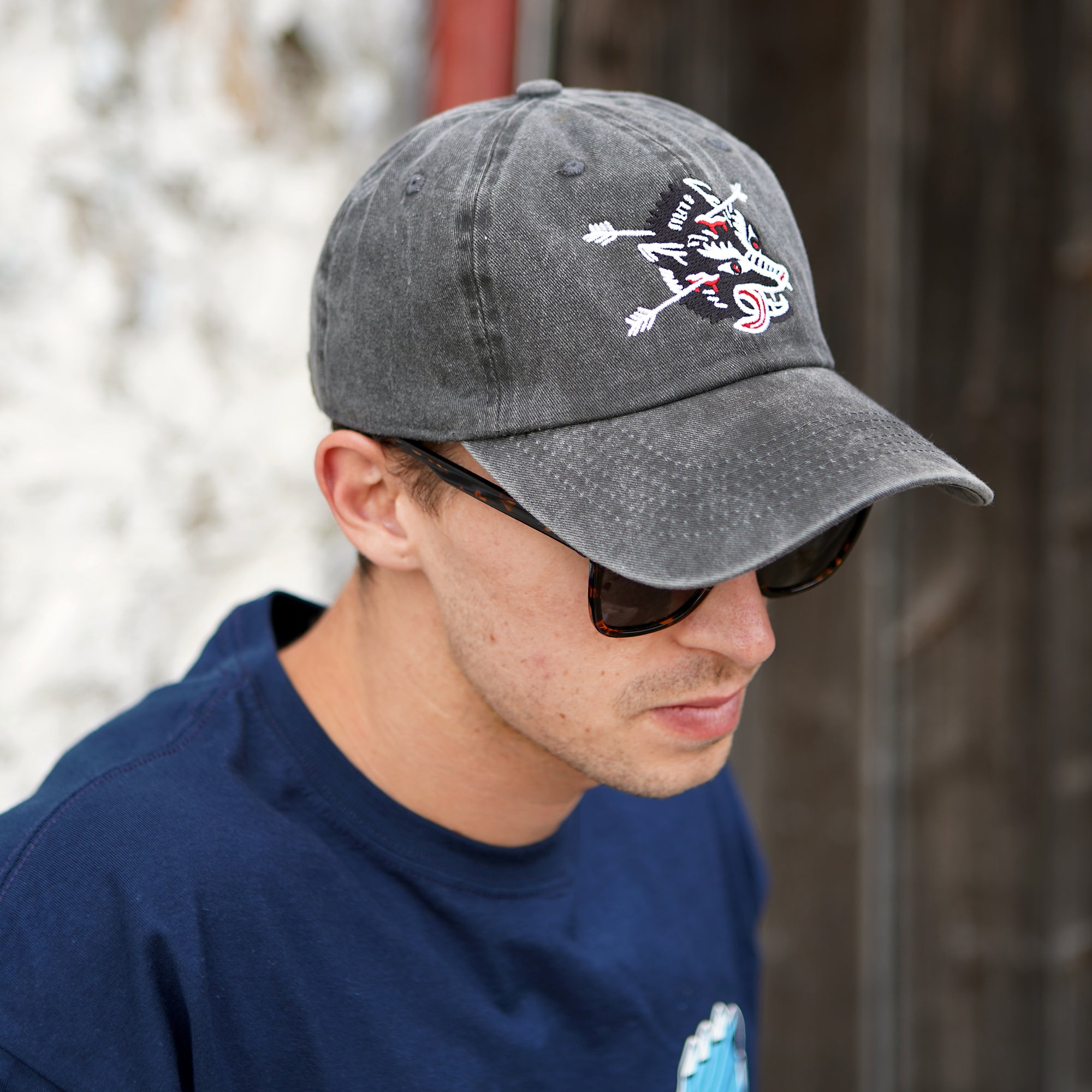 Wolf Dad Hat
