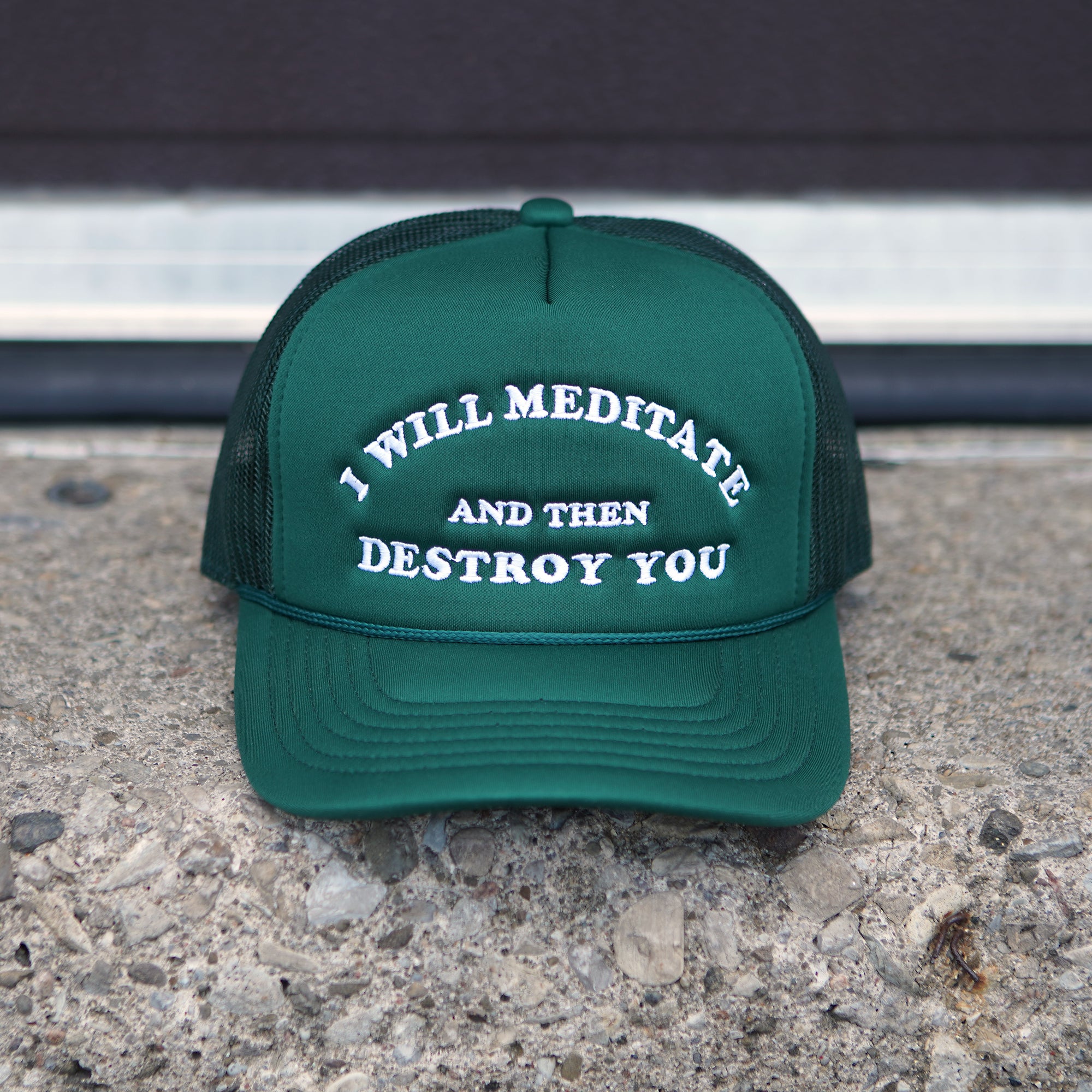 Yoga Flame Foam Trucker Hat