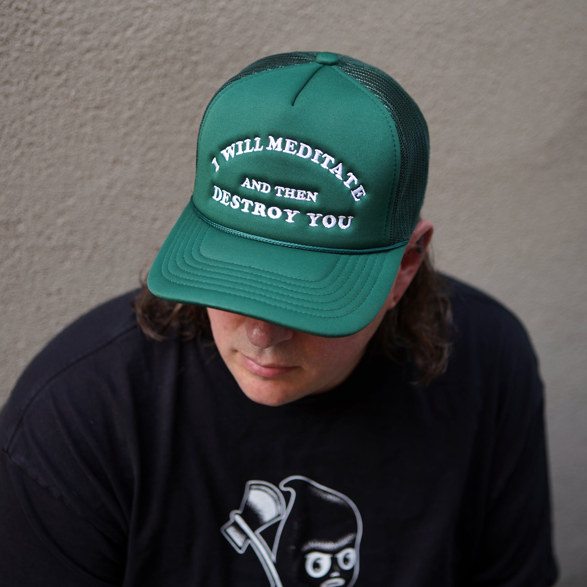 Yoga Flame Foam Trucker Hat