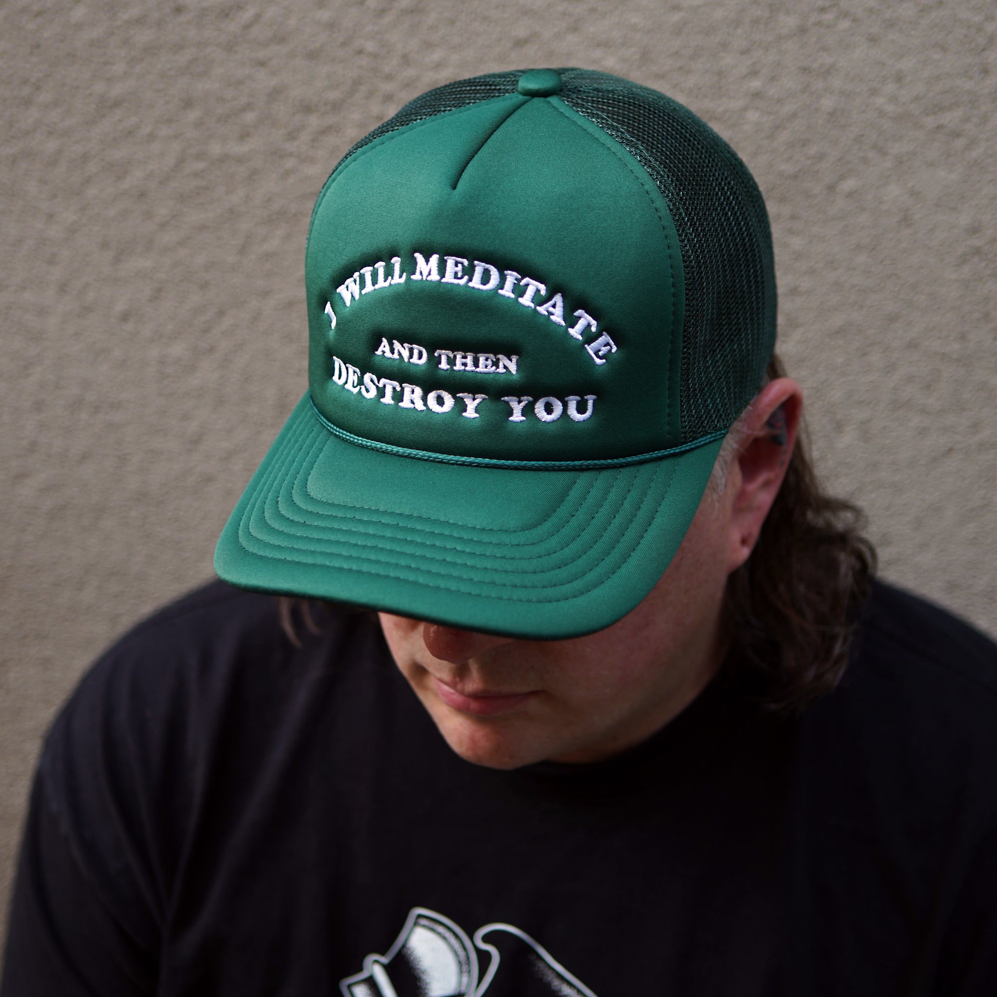 Yoga Flame Foam Trucker Hat