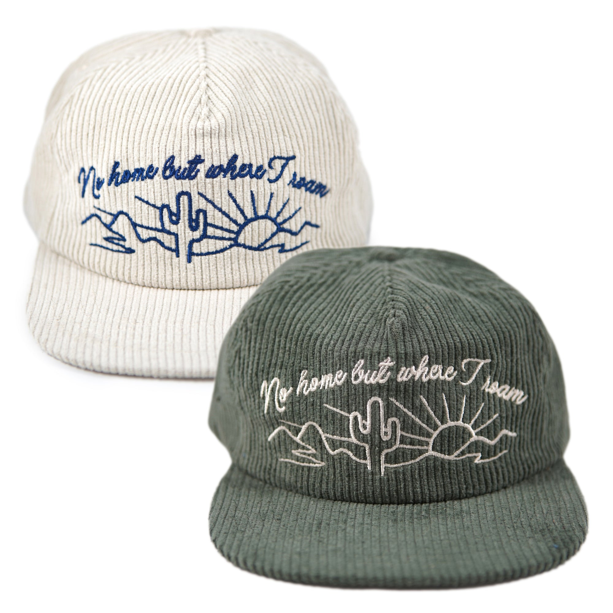 No Home But Where I Roam Corduroy Hat