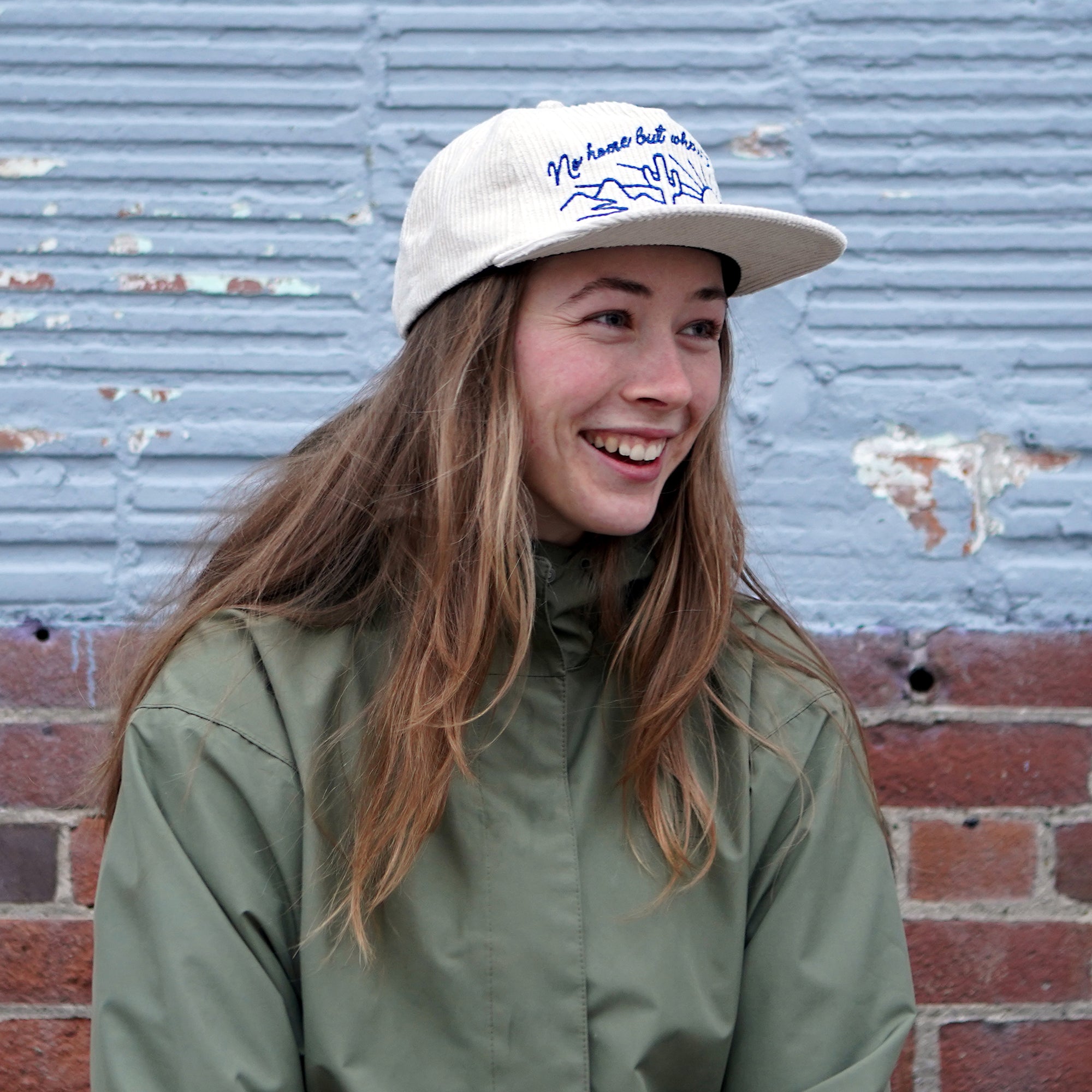 No Home But Where I Roam Corduroy Hat