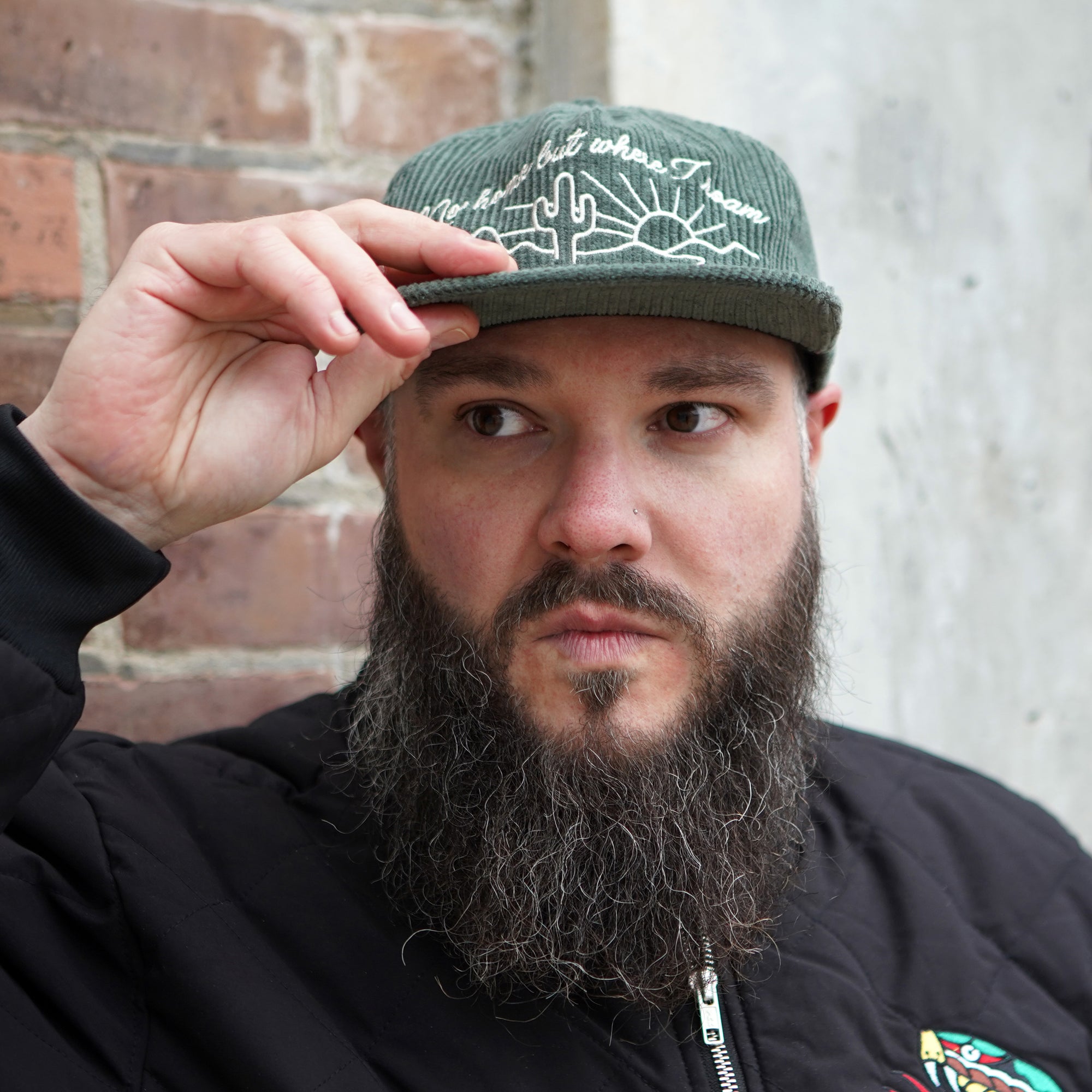 No Home But Where I Roam Corduroy Hat