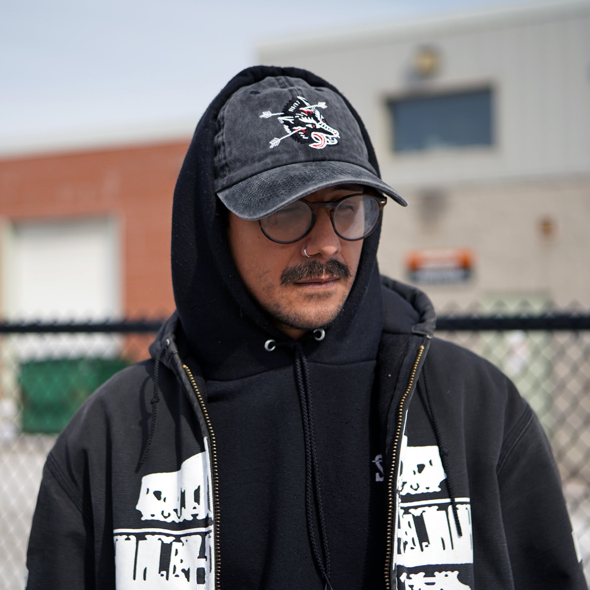 Wolf Dad Hat
