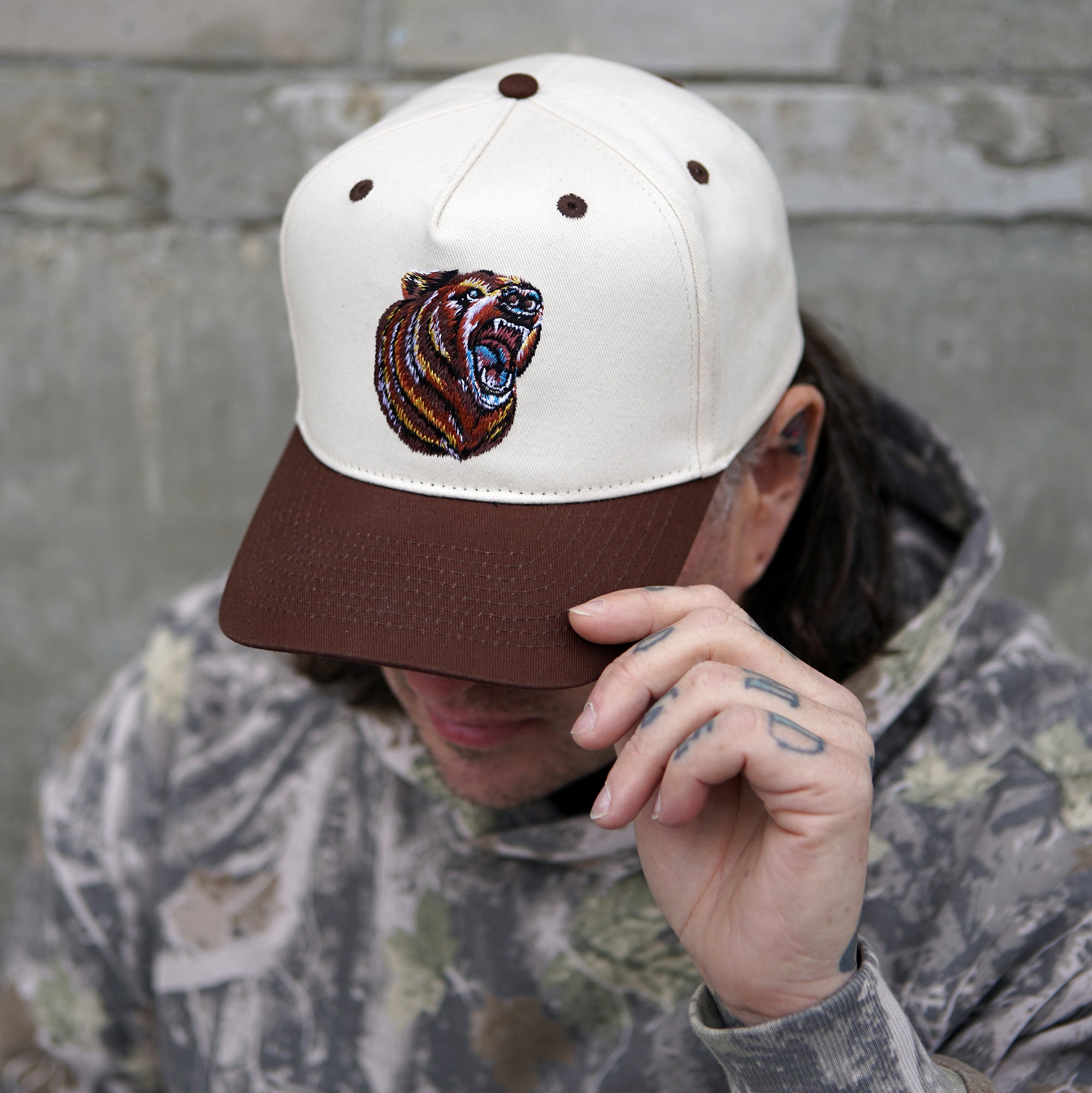 Bear Two-Tone Hat