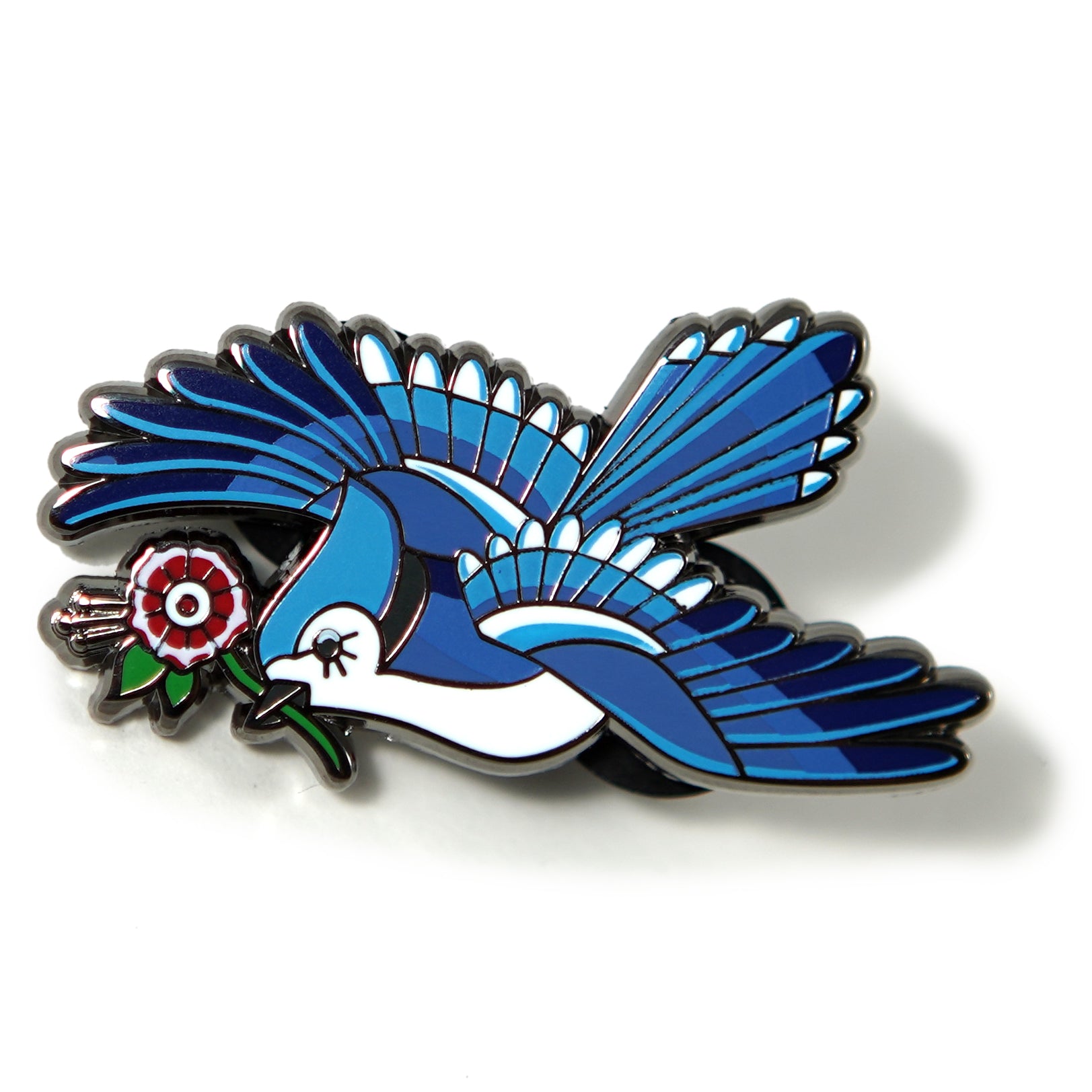 Blue Jay Enamel Pin