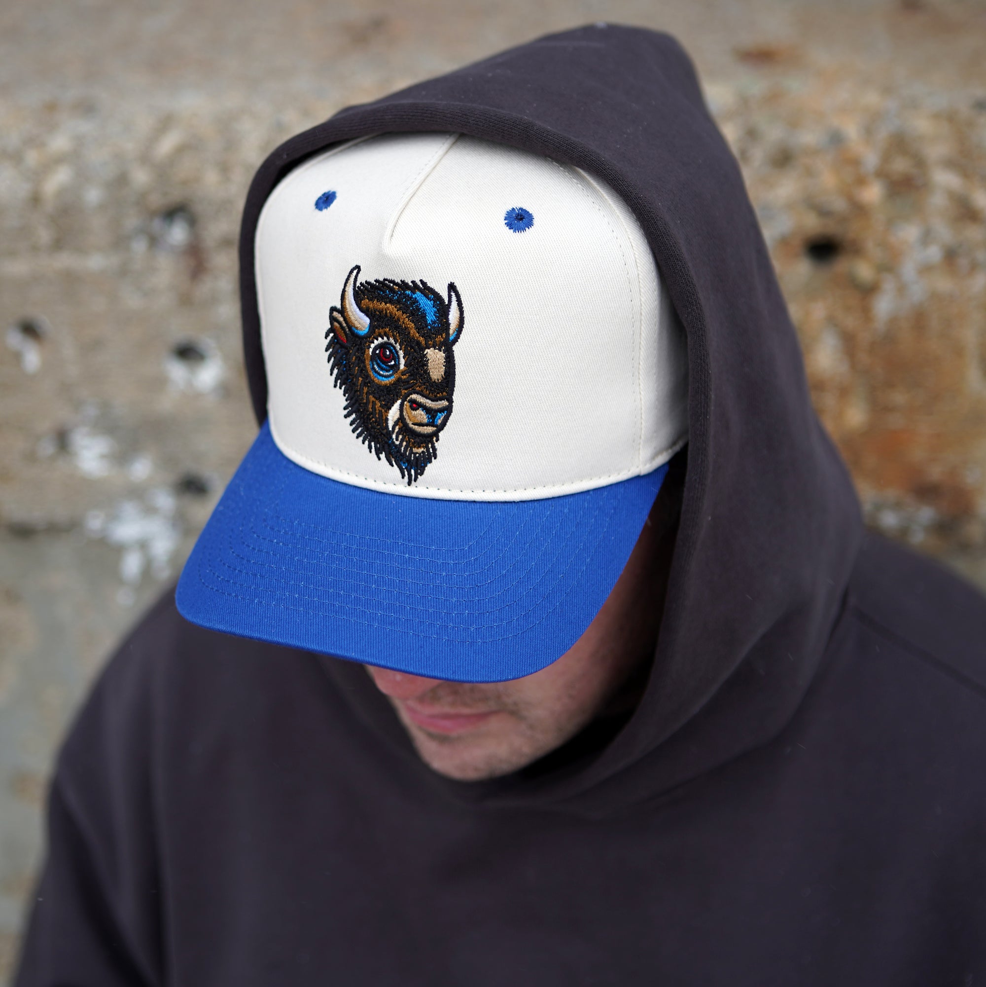 Buffalo Two-Tone Hat