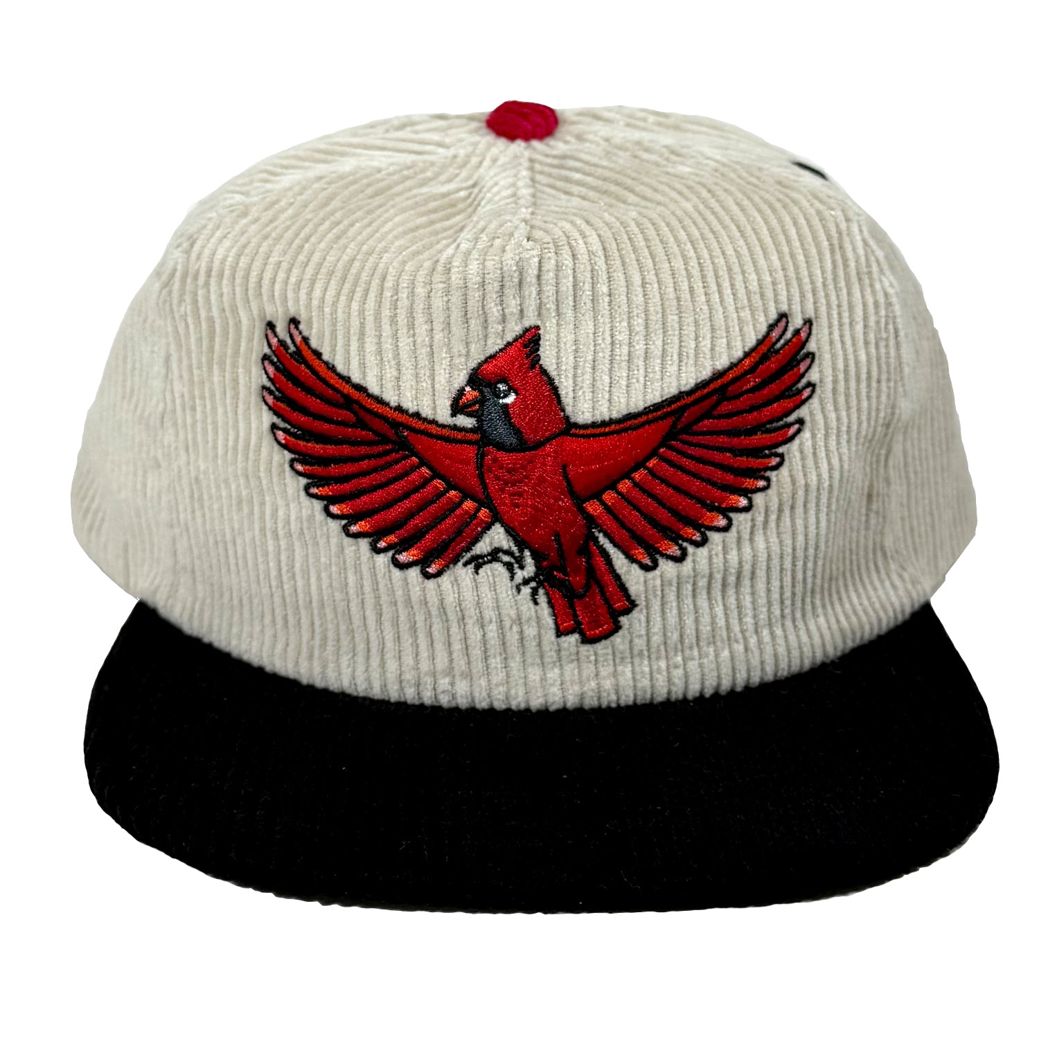 Cardinal Two-Tone Corduroy Hat