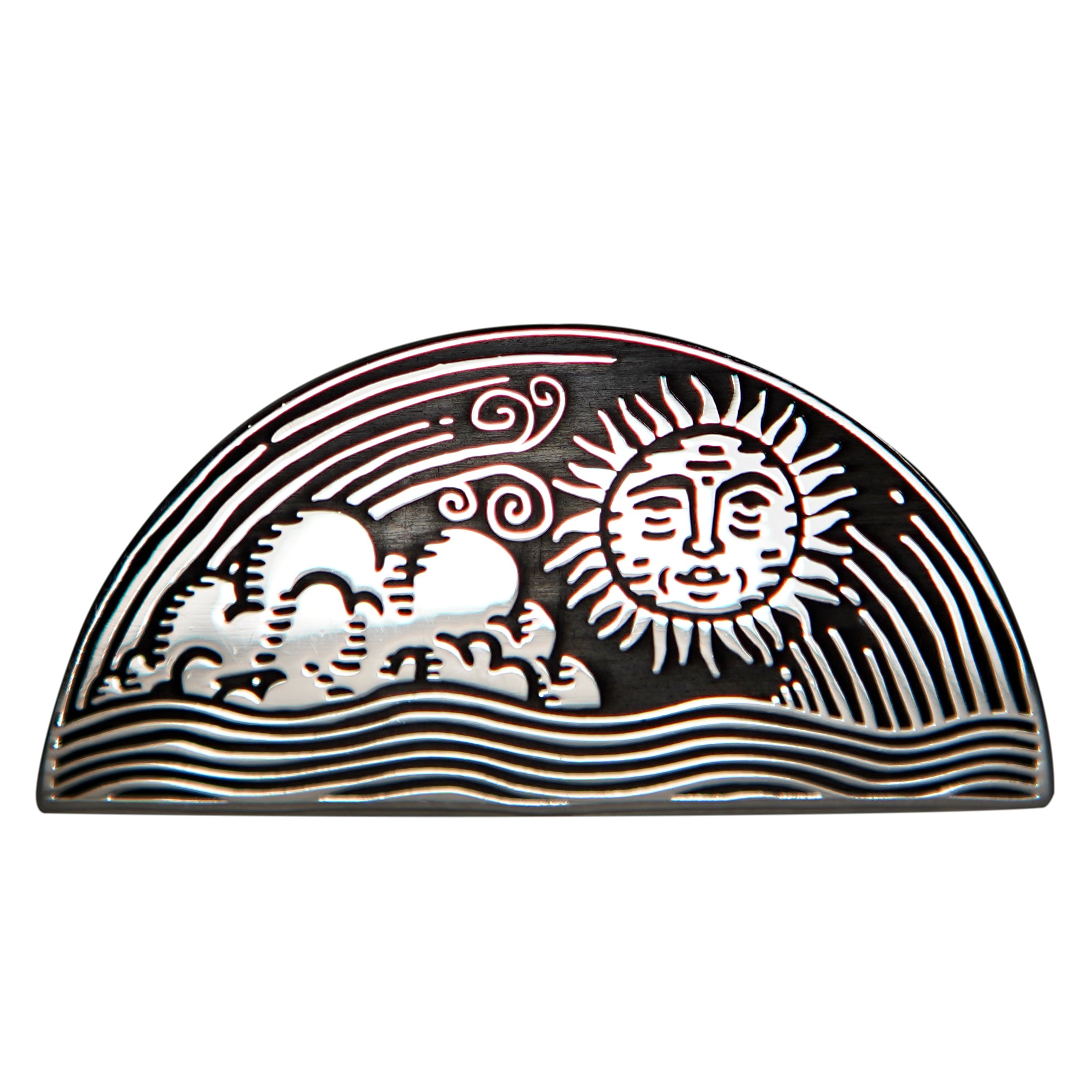 Celestial Sun Enamel Pin