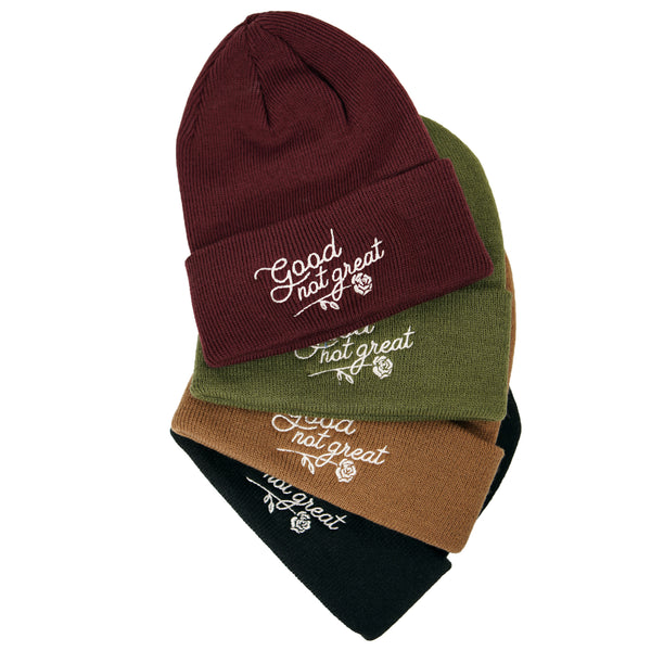 Good Not Great Beanie - Stuntin Goods