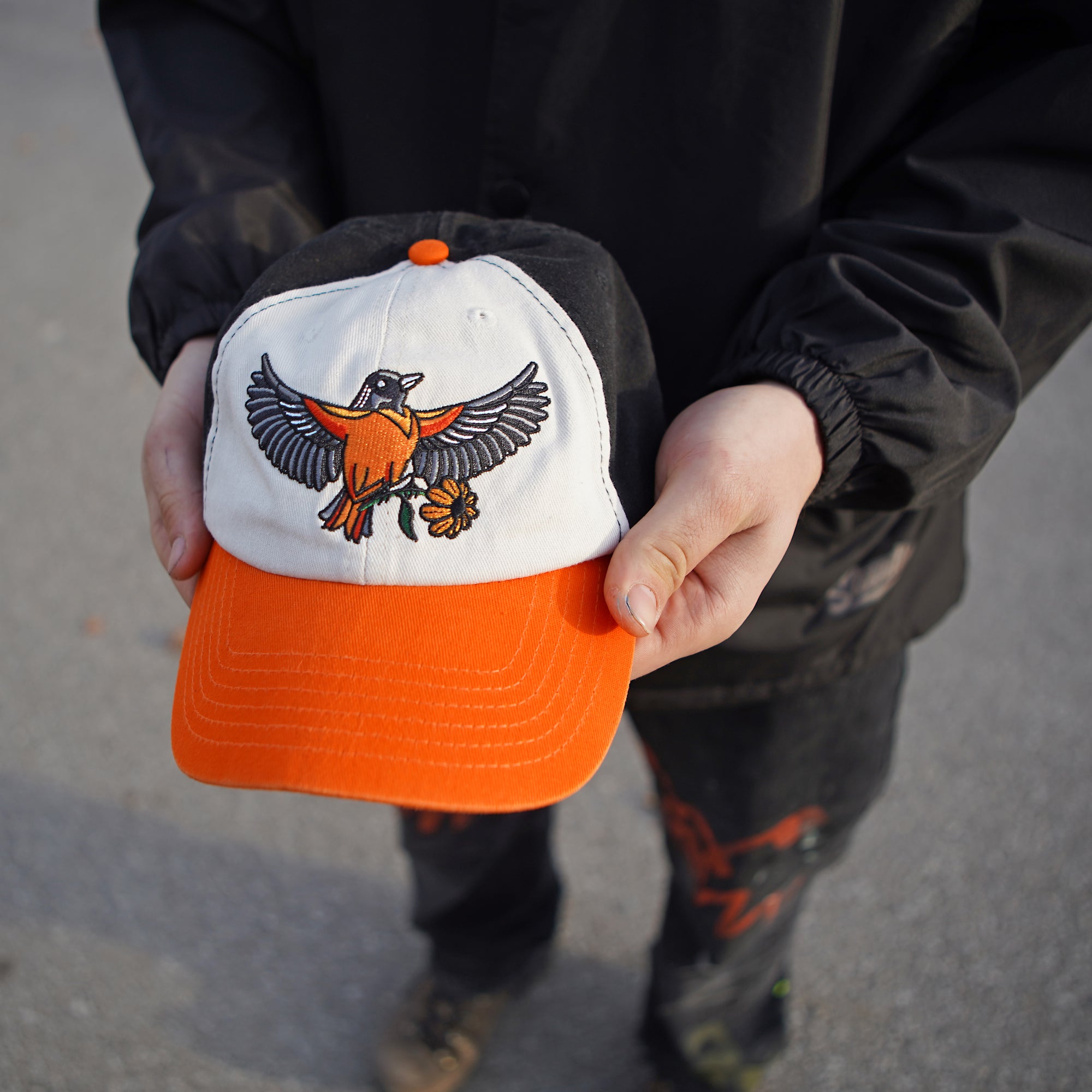 Oriole Two-Tone Dad Hat