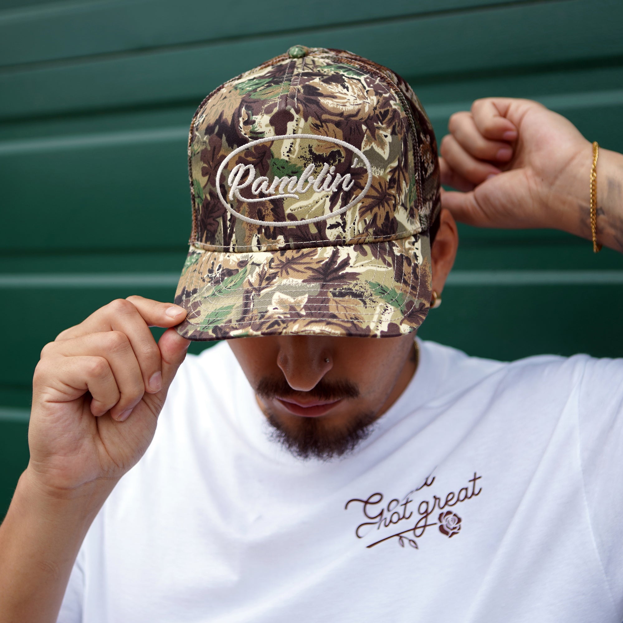 Ramblin' Camo Trucker Hat