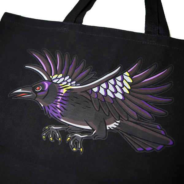 Raven Tote Bag Stuntin Goods raven-tote-bag-stuntin-goods