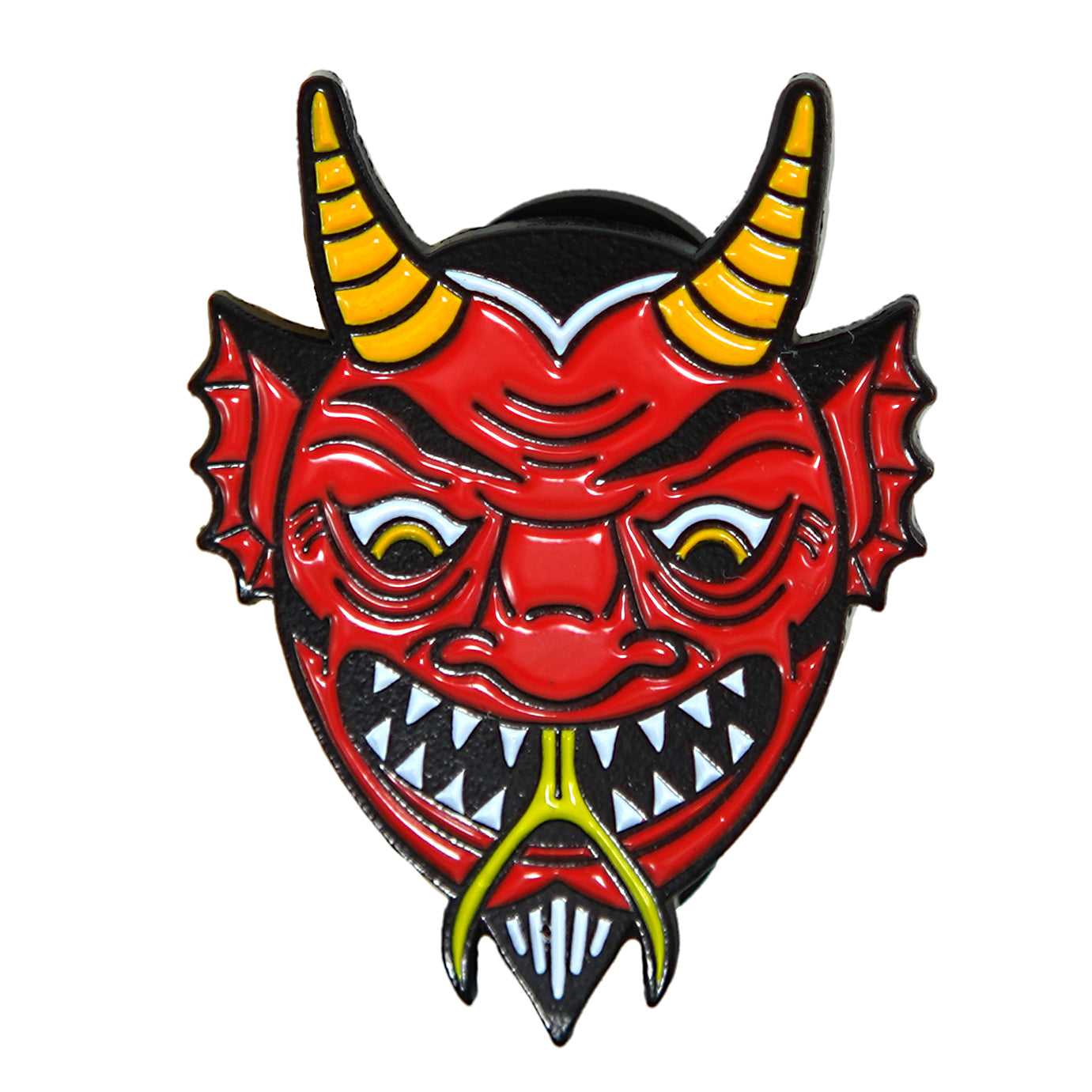 Red Devil Enamel Pin