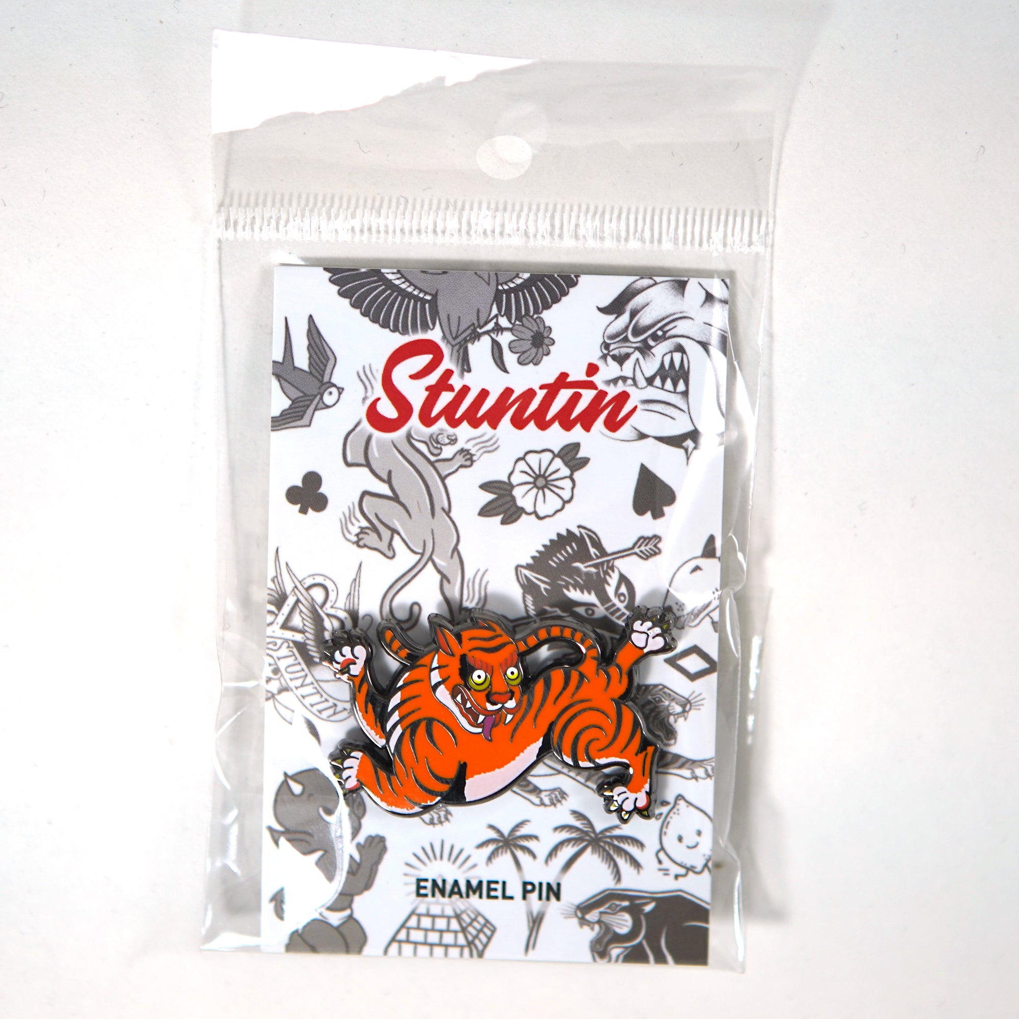 Tiger Enamel Pin