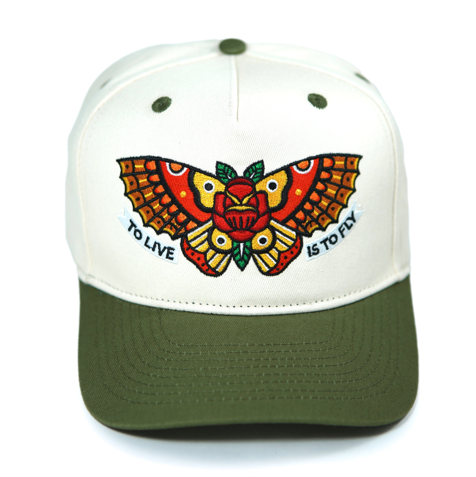 Townes Butterfly Two-Tone Hat