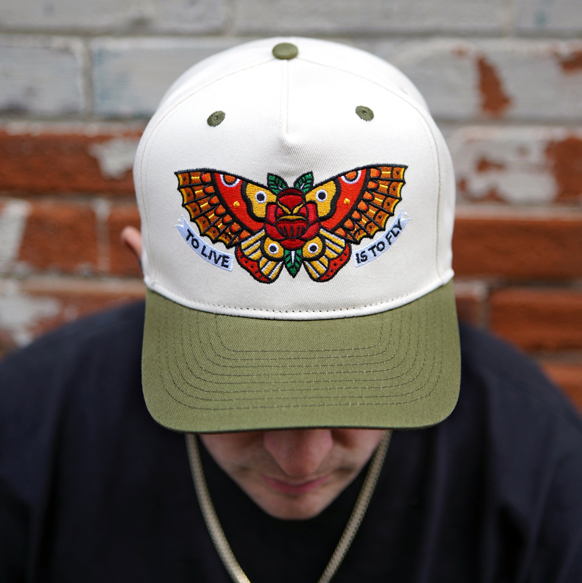 Townes Butterfly Two-Tone Hat