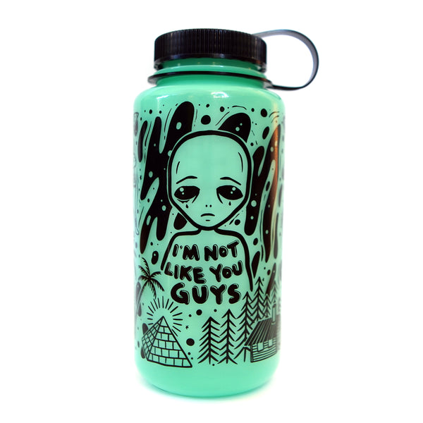 Never Feel Alone Slim Water Bottle