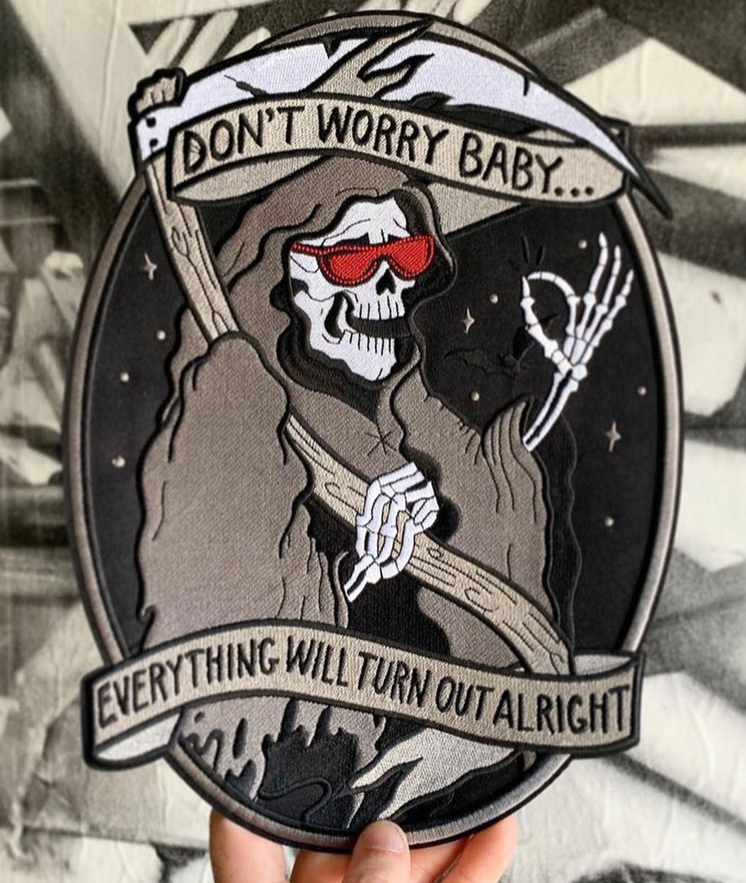 Don't Worry Baby Back Patch