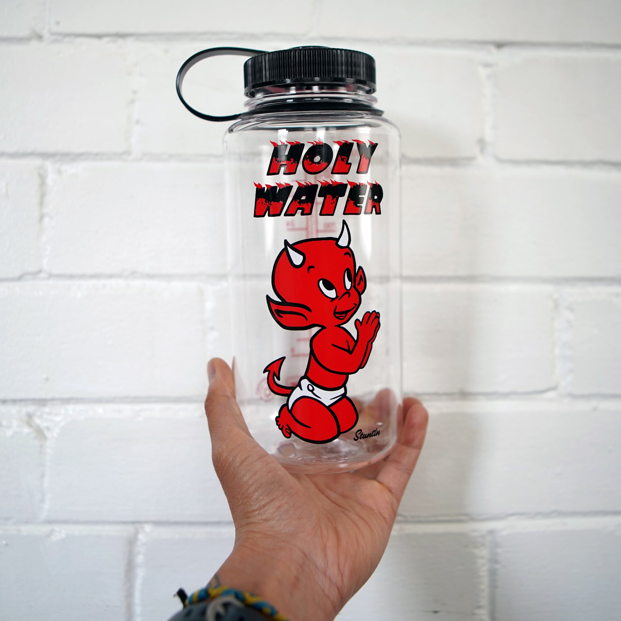 Holy Water Wide Mouth 32 oz Nalgene Water Bottle