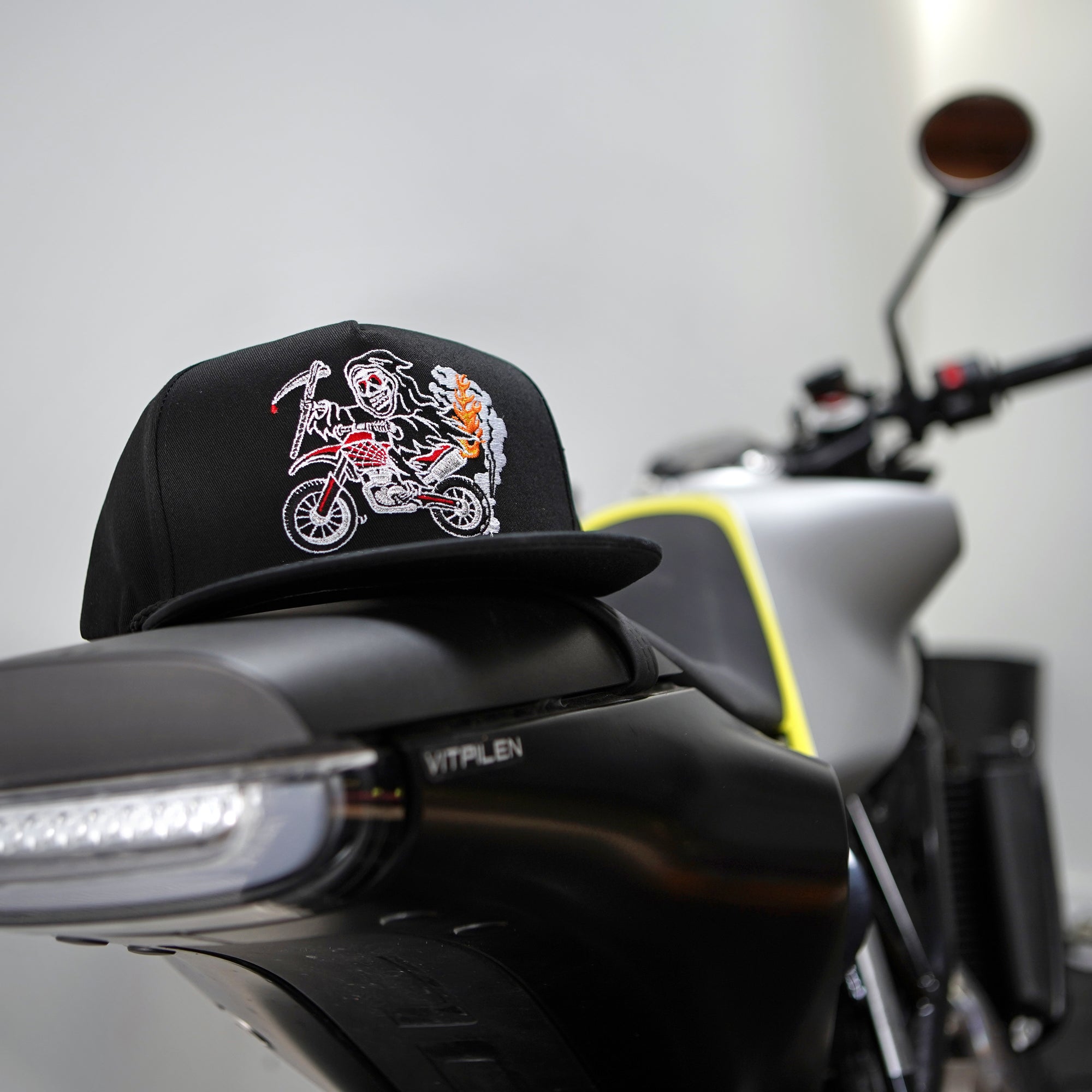 Must Go Faster Motorcycle Cap