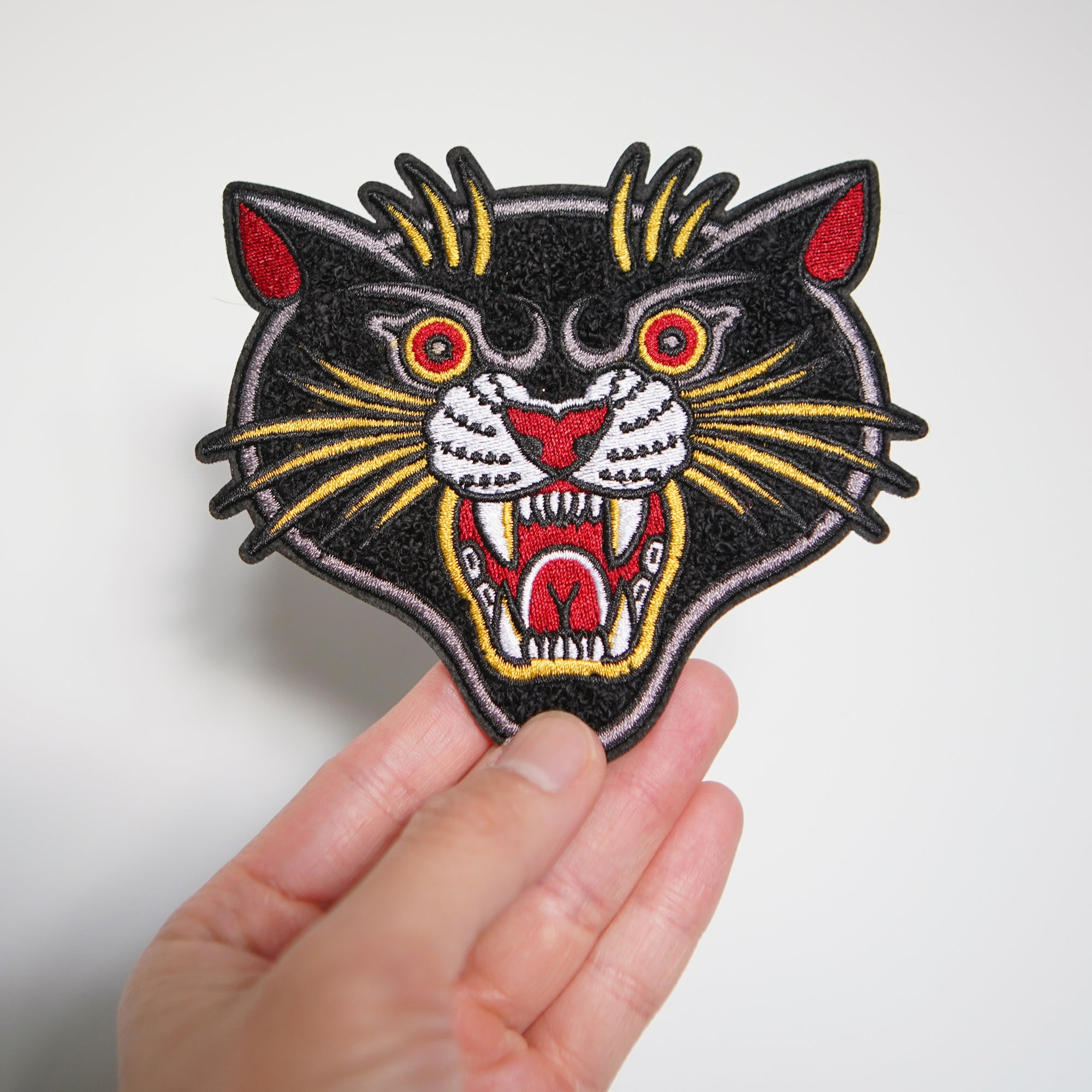 Black Panther Chenille Patch