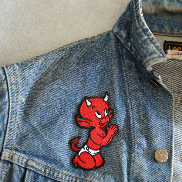 DEMON TECH HOT STUFF パッチ Lil Sinner Hot Stuff Patch - Stuntin Goods
